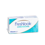 Freshlook® Dimensions Caribbean Aqua 1 mois - Lentilles Bleues