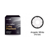 Lentilles fantaisie Clearcolor Phantom Angelic White - 1 jour