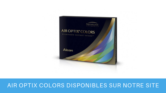 lentilles de couleur Air Optix Colors