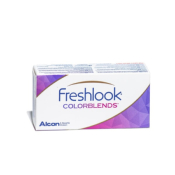 Freshlook® Colorblends Brillant Blue 1 Mois - Lentilles Bleues avec correction -7,00 (Outlet)