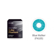 Lentilles fantaisie Clearcolor Phantom Blue Walker - 1 jour